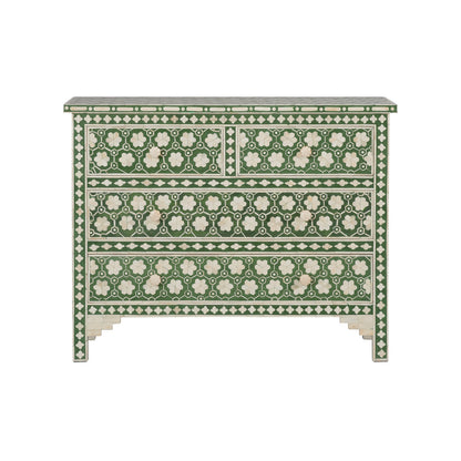 Chelsea House Clark Four Drawers Green Chest