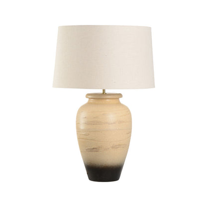 Wildwood Kento Natural Japanese Clay Handcrafted Table Lamp