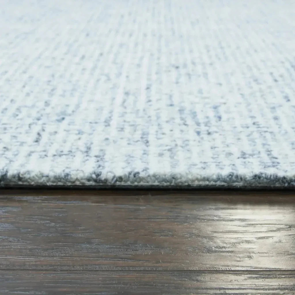 Chai Blue Round Area Rugs For Dining Room - LOOMLAN - LOOMLAN - Area Rugs