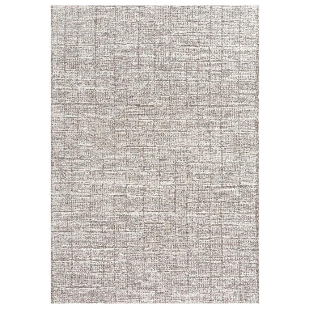Chik Solid Brown Area Rugs For Living Room
