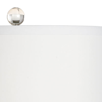 Wildwood Regency Crystal And Nickel Made Table Lamp