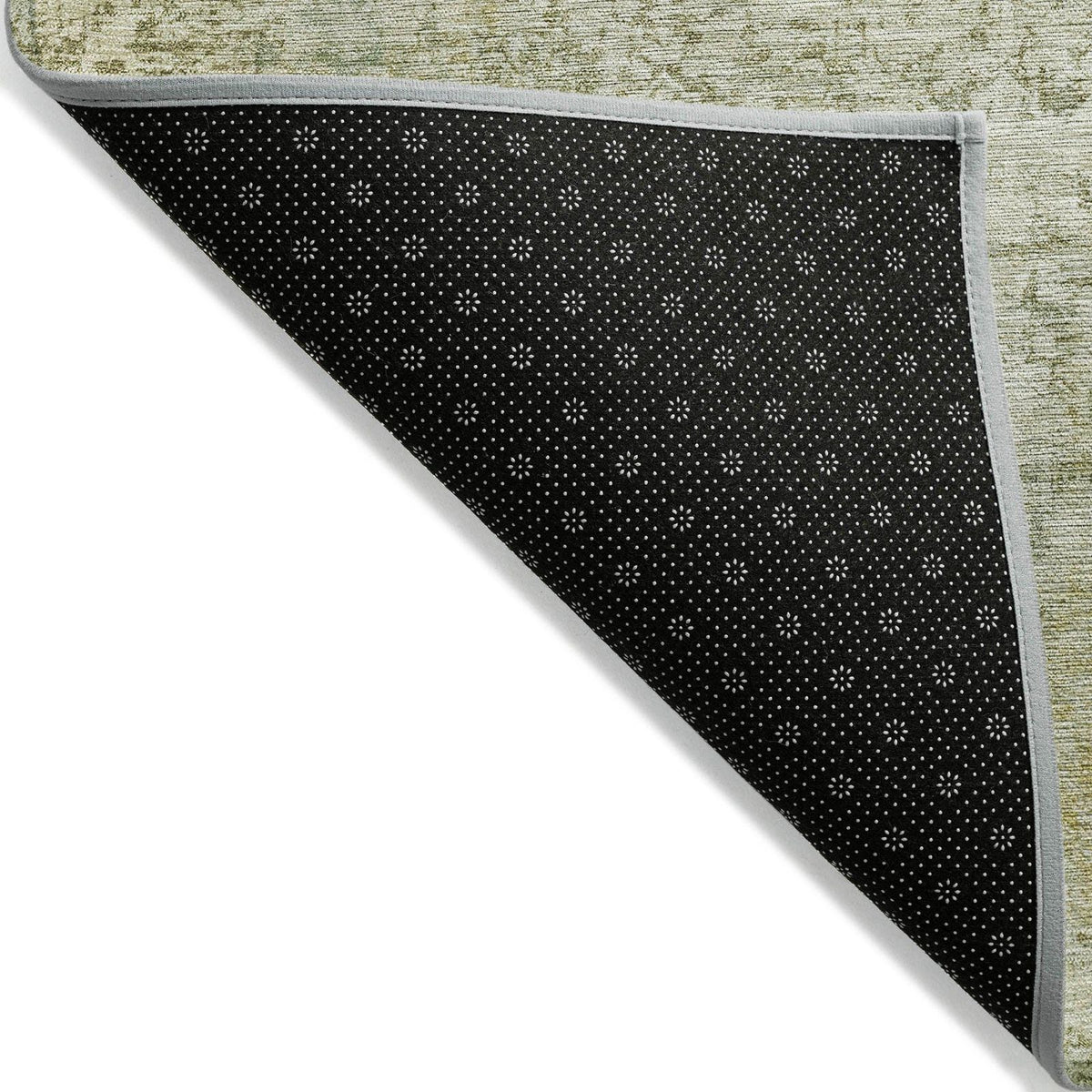 Kaelien Brown Washable Indoor-Outdoor Rug