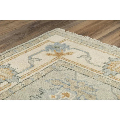 Aero Border Beige Large Area Rugs For Living Room -- beige