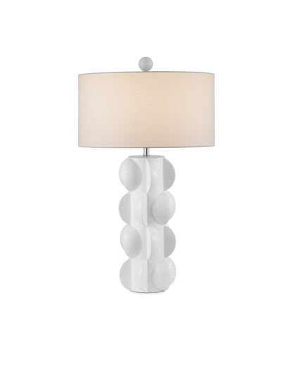 Salizzole Composite White Table Lamp