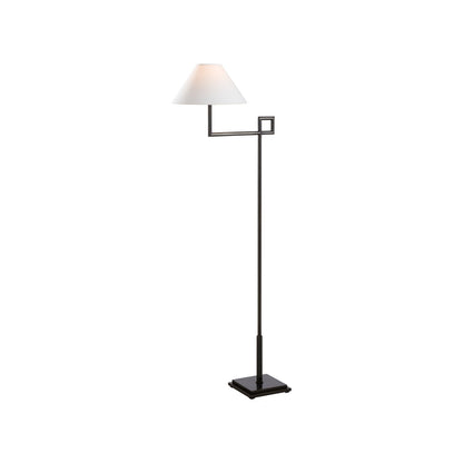 St. Dunstan Slim Profile Metal Floor Lamp