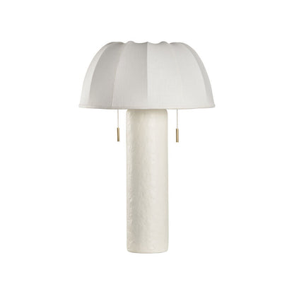Wildwood Perruche White Pull Chains Table Lamp