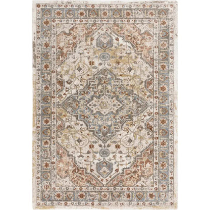 Bury Medallion / Multi Large Area Rugs For Living Room - LOOMLAN - LOOMLAN - Area Rugs