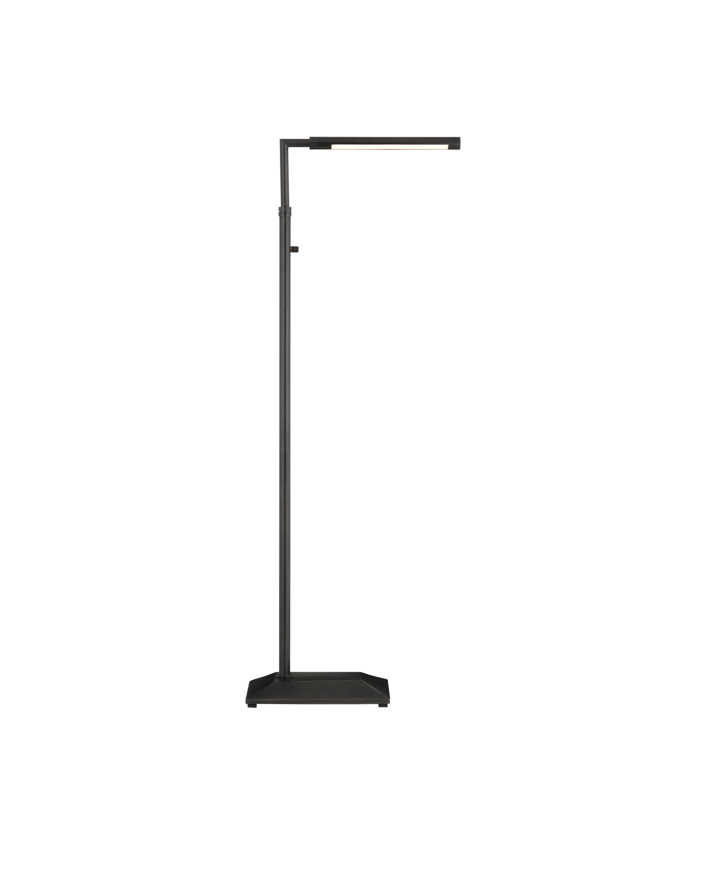 Autrand Metal and Acrylic Balck Floor Lamp