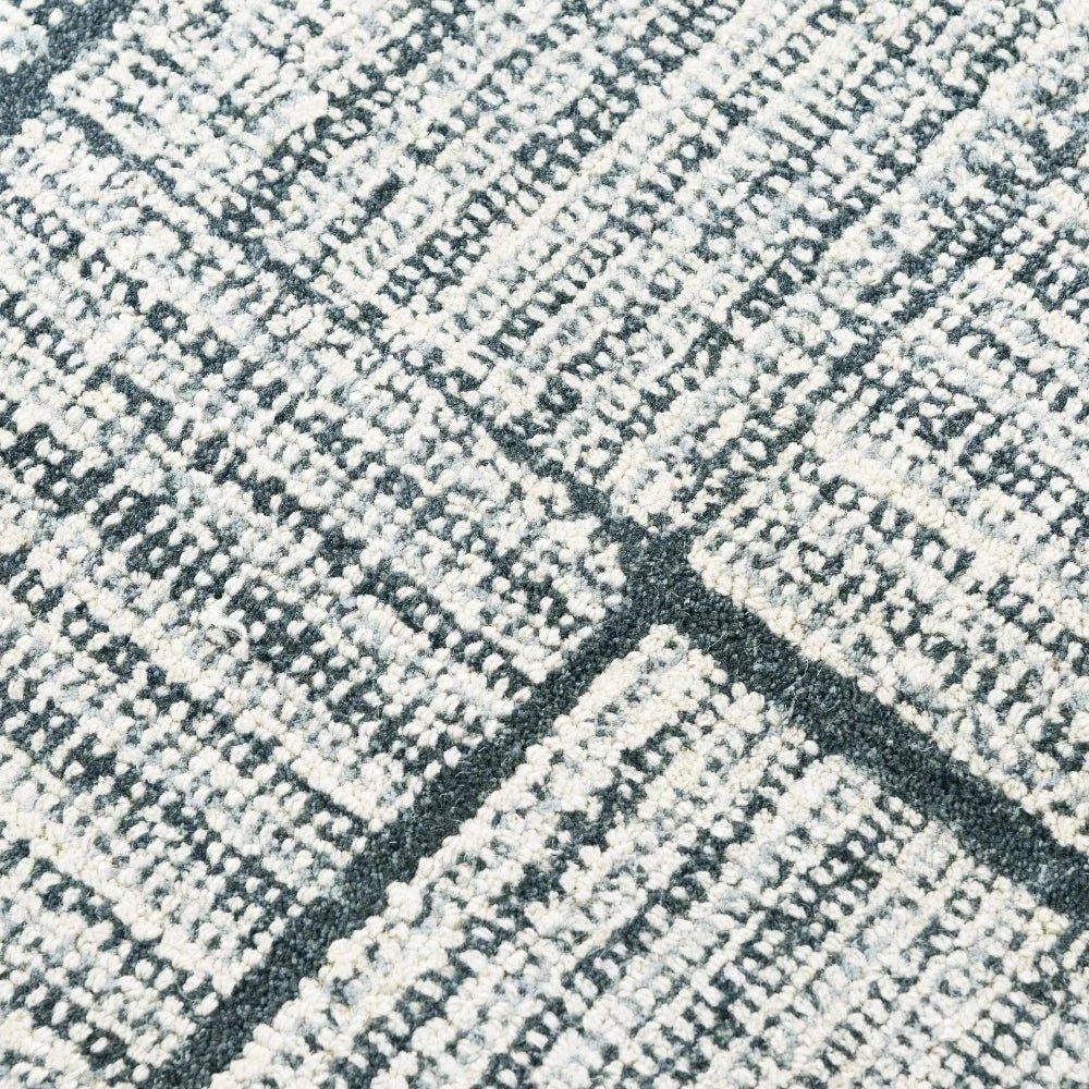 Chey Geometric Blue Area Rugs For Living Room - LOOMLAN - LOOMLAN - Area Rugs