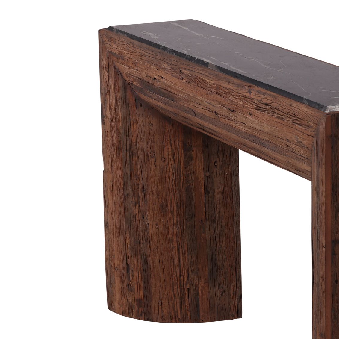 Furniture Classics Dylan Black Marble Top Console Table