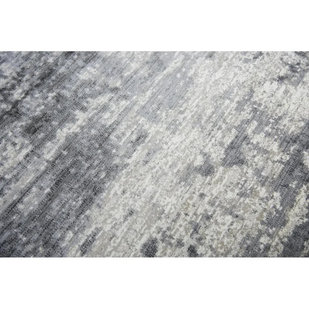 Dakh Abstract Brown Kitchen Hallway Runner Rug - LOOMLAN - LOOMLAN - Area Rugs