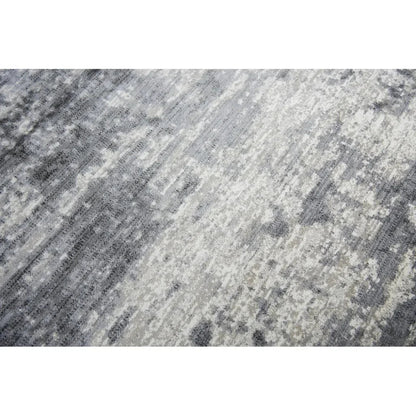 Dakh Abstract Brown Kitchen Hallway Runner Rug - LOOMLAN - LOOMLAN - Area Rugs