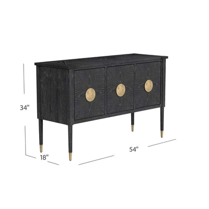 Jensen Wood Black Server - Heirloom Quality Wood - view 9