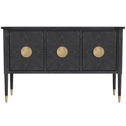 Bassett Mirror Jensen Wood Black Server