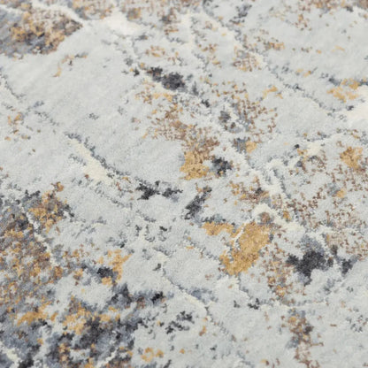 Cade Abstract Blue Large Area Rugs For Living Room - LOOMLAN - LOOMLAN - Area Rugs