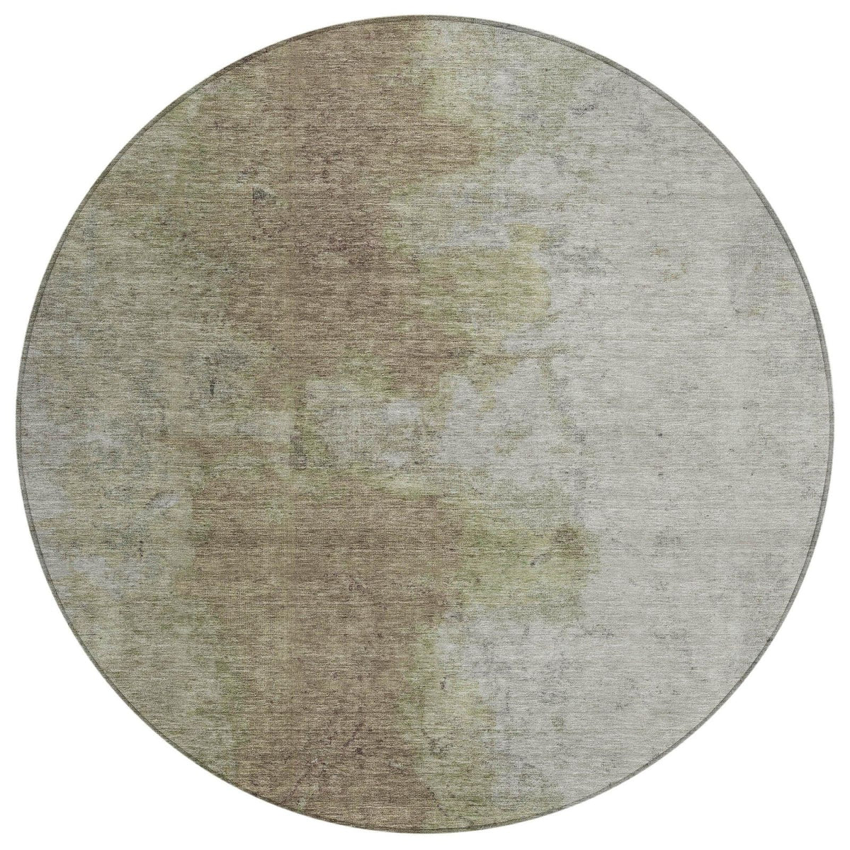 Iriel Brown Washable Indoor-Outdoor Rug