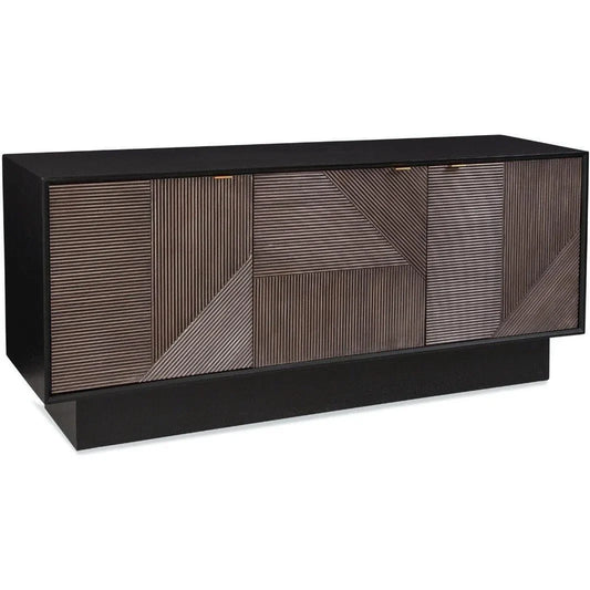 71" Brown Mid Century Modern Sideboard for Dining Room Sideboards Sideboards and Thangs By Bassett Mirror