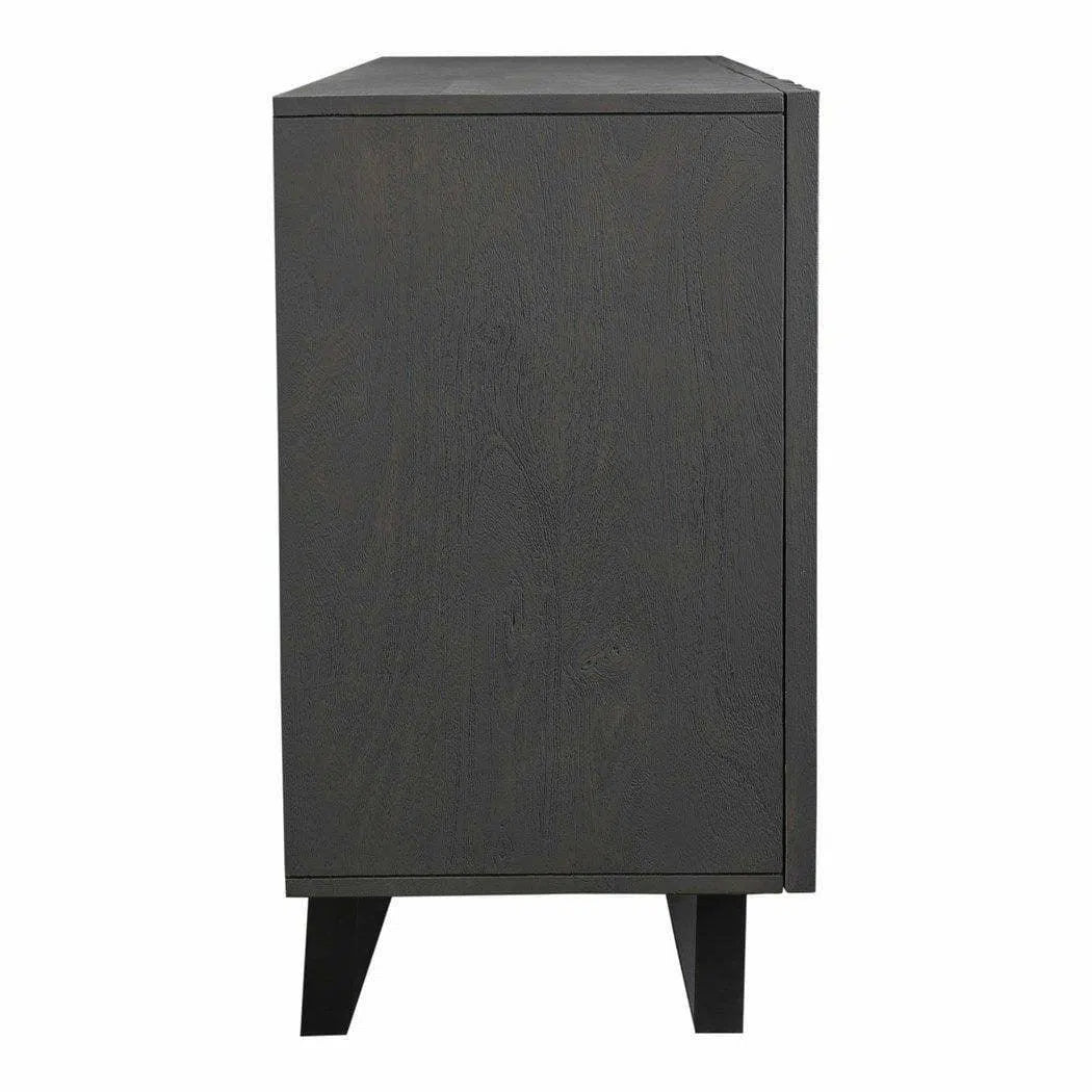 71 Inch Sideboard Charcoal Grey Contemporary Sideboards LOOMLAN By Moe's Home