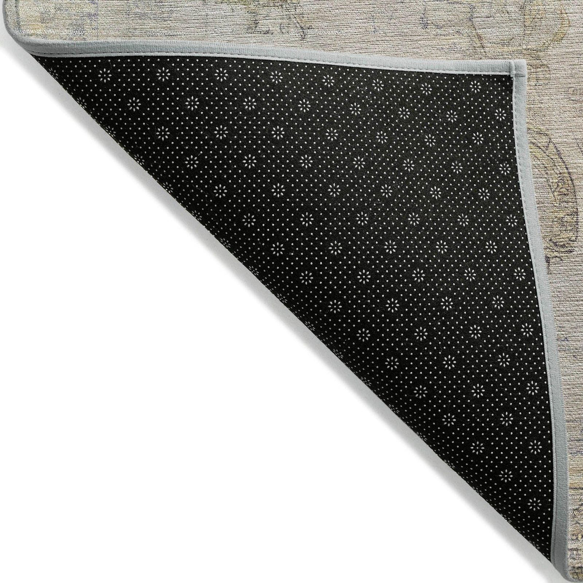 Laeanor Ivory Washable Indoor-Outdoor Rug