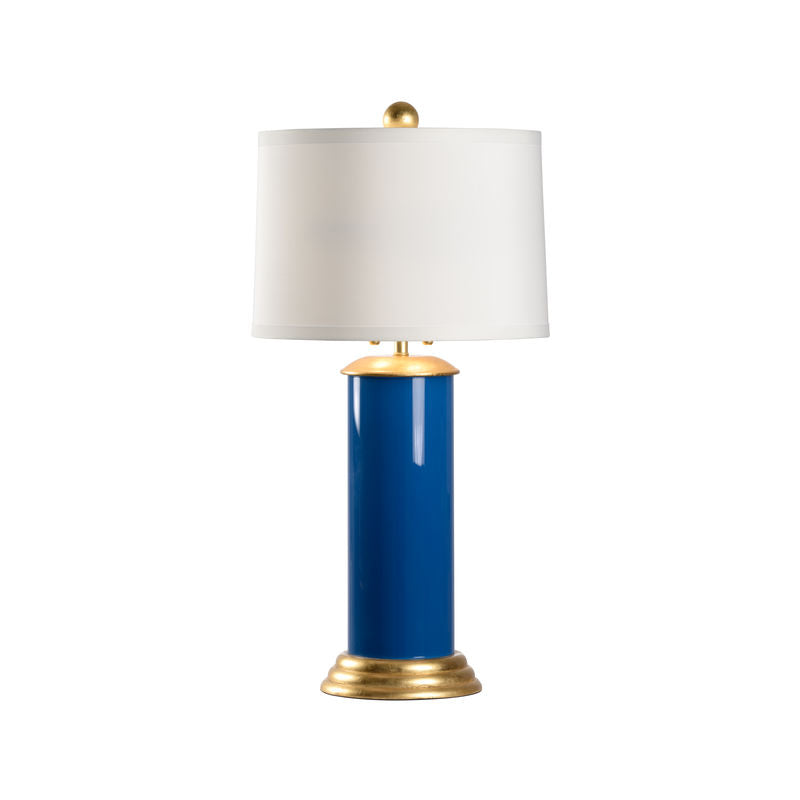 Wildwood Savannah Cylinder Design Glass Table Lamp