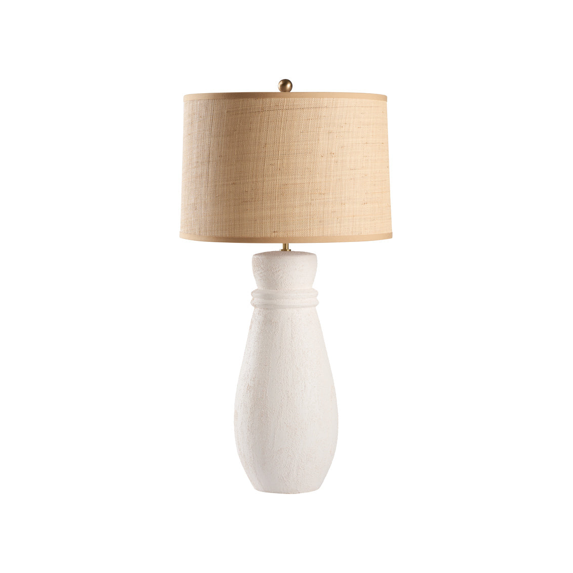 Wildwood Agazio Italian White Ceramic Table Lamp