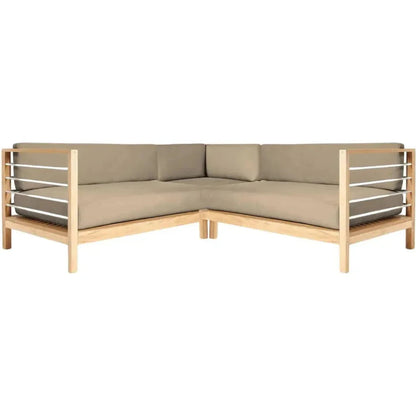 SoHo 7PC Outdoor Sectional Deep Set Sunbrella -- view 12