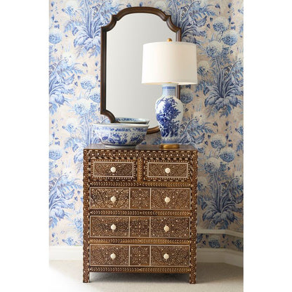 Chelsea House Chesterton Ceramic Hand Painted Design Table Lamp