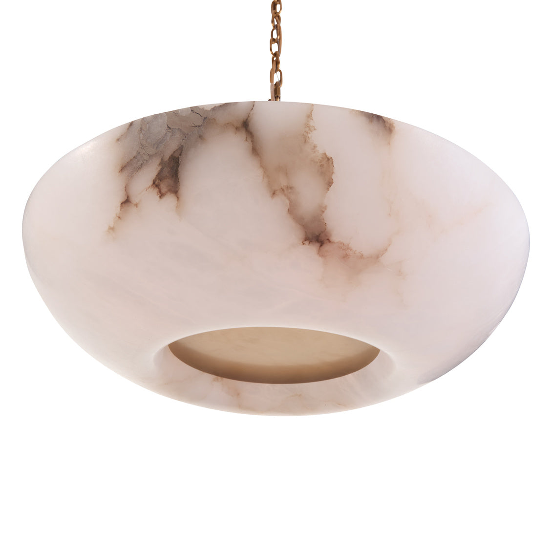Wildwood Savino Veined Alabaster Cream Pendant