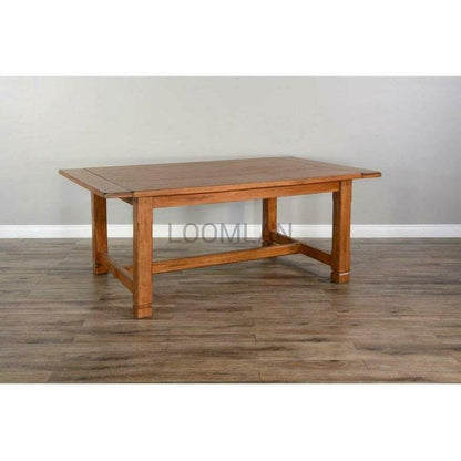 72-96" Solid Wood Black Extendable Dining Table With 2 Leaves Dining Tables Sideboards and Things By Sunny D