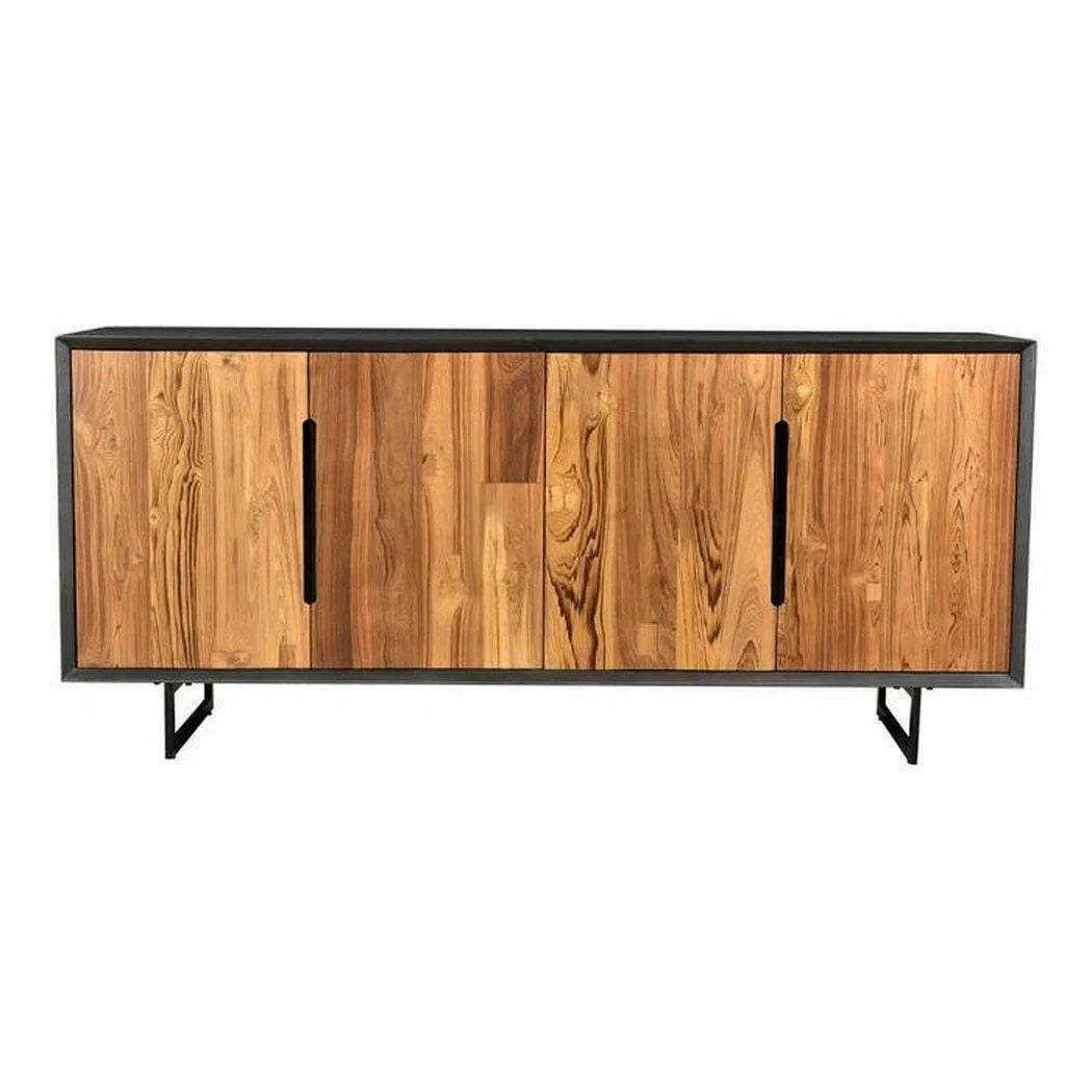 72 Inch Sideboard Brown Scandinavian Sideboards LOOMLAN By Moe's Home