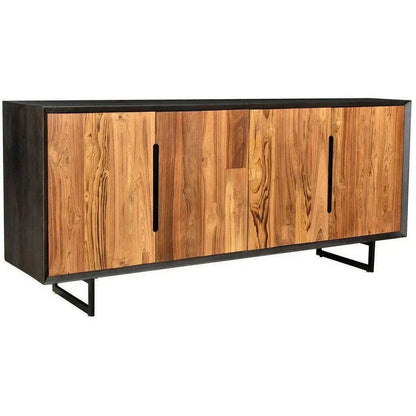 72 Inch Sideboard Brown Scandinavian Sideboards LOOMLAN By Moe's Home