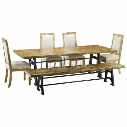 LOOMLAN Unwin 72" Wood Dining Bench