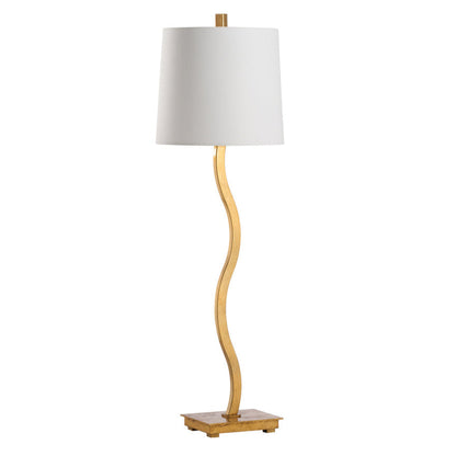 Chelsea House Sway Buffet Gold Leaf Table Lamp