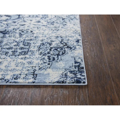Dori Patch Work White Kitchen Hallway Runner Rug -- white