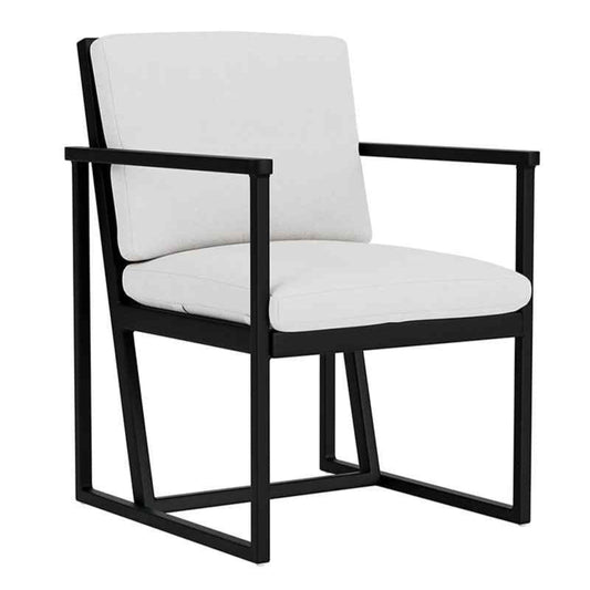 Summit Aluminum Frame Outdoor Dining Armchair-Outdoor Dining Chairs-Lloyd Flanders-Sideboads And Things