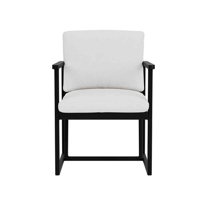 Summit Aluminum Frame Outdoor Dining Armchair-Outdoor Dining Chairs-Lloyd Flanders-Sideboads And Things