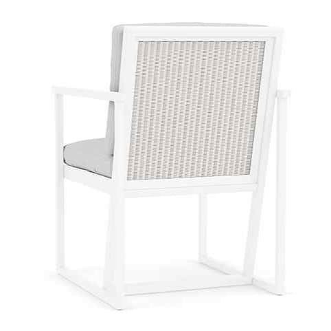 Summit Aluminum Frame Outdoor Dining Armchair-Outdoor Dining Chairs-Lloyd Flanders-Sideboads And Things