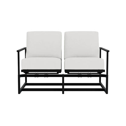 Summit Spring Rocker Outdoor Loveseat