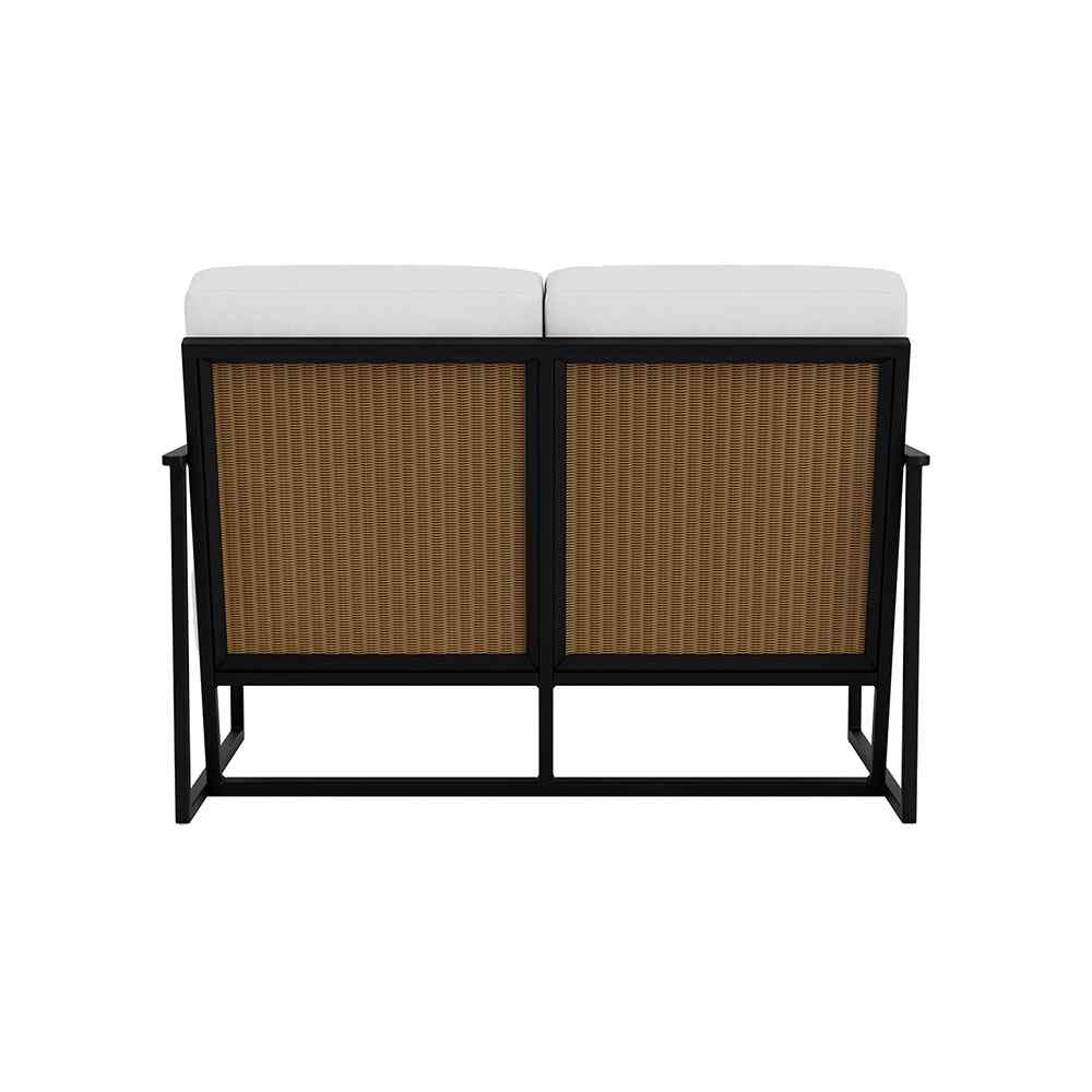 Lloyd Flanders Summit Aluminum Frame Outdoor Loveseat