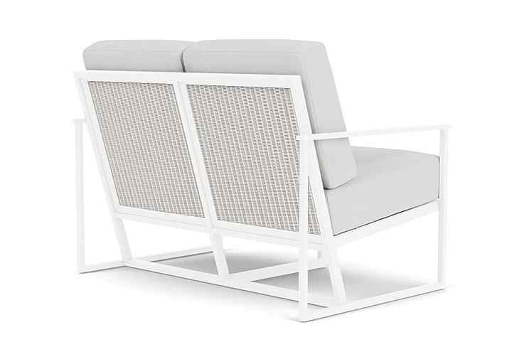 Lloyd Flanders Summit Aluminum Frame Outdoor Loveseat