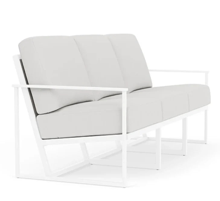 Lloyd Flanders Summit Aluminum Frame Outdoor Sofa