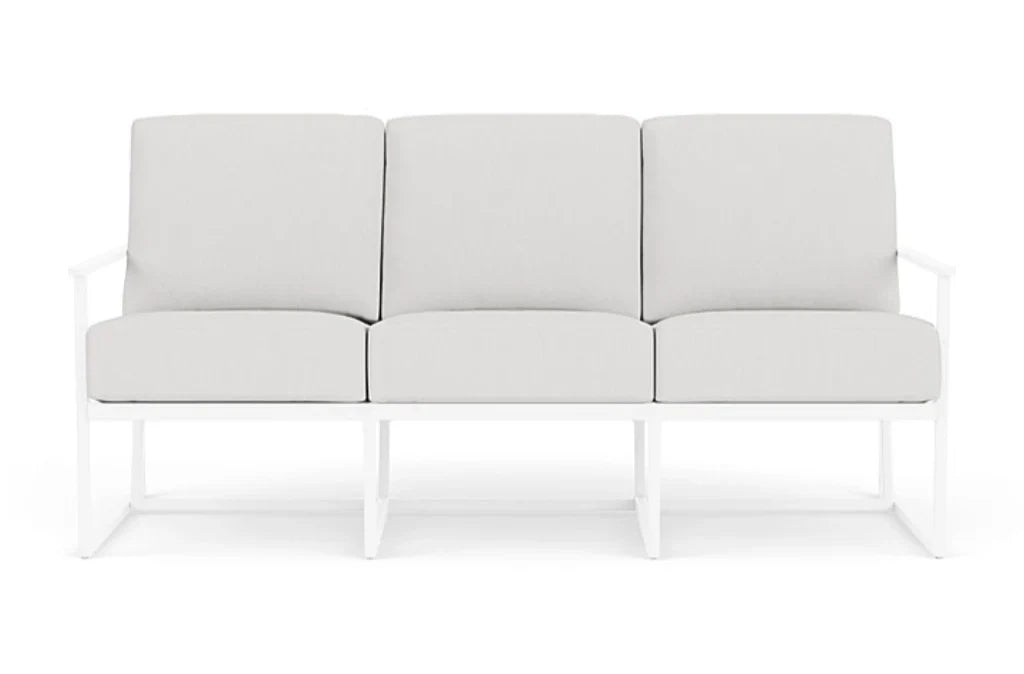 Lloyd Flanders Summit Aluminum Frame Outdoor Sofa