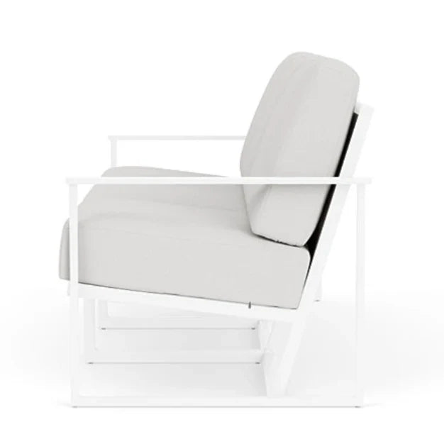 Lloyd Flanders Summit Aluminum Frame Outdoor Sofa