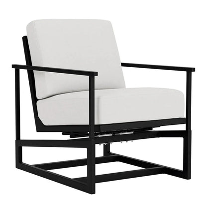 Lloyd Flanders Summit Spring Aluminum Frame Outdoor Rocker
