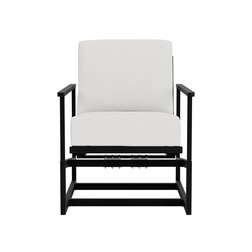 Lloyd Flanders Summit Spring Aluminum Frame Outdoor Rocker