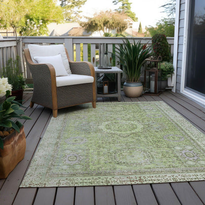 Irias Aloe Washable Indoor-Outdoor Rug -- view 3