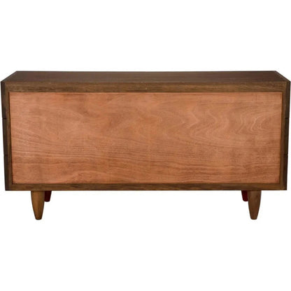 David Six Drawers Wood Dresser -- view 7
