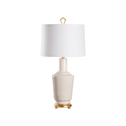 Wildwood Emma White Glazed Ceramic Table Lamp