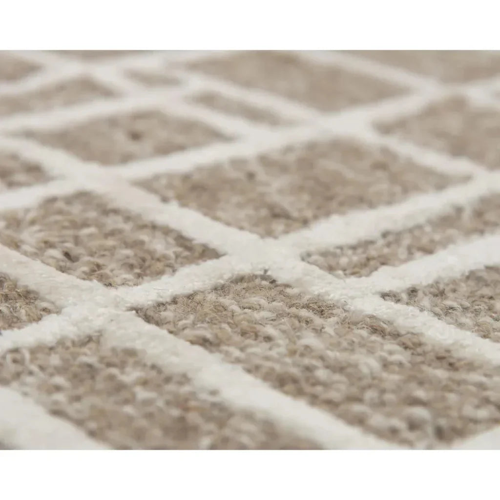 Baby Geometric Brown Area Rugs For Living Room - LOOMLAN - LOOMLAN - Area Rugs