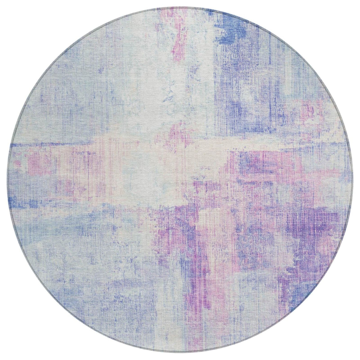 Jaelor Blue Washable Indoor-Outdoor Rug